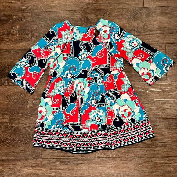 Crown & Ivy floral paisley tunic, size medium - Picture 6 of 7